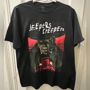 Jeepers Creepers Tshirst black mens Sz XL brand new